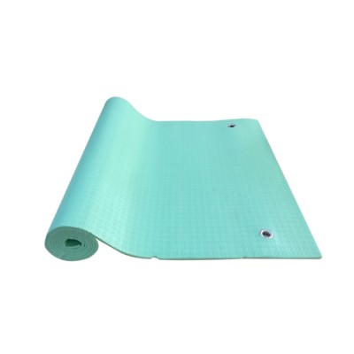 Eco friendly Pilated PVC yoga mat customized printed yoga mat , gym mat for indoor fitness