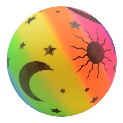 Hot Sale Cheap Rainbow PVC Toy Ball beach ball with logo printing