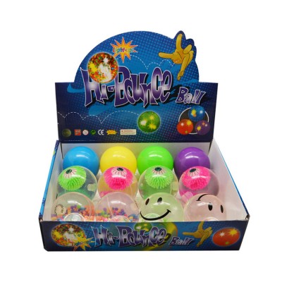 Wholesale Promotion Led TPU LED Water Bouncy Crystal Toy Ball With Float