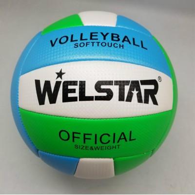 Hot Sales 18 Panels PVC Official Size Weight Volleyball for Beach Volleyball