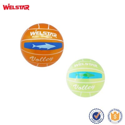 Custom Logo PVC Toys LED Small Water Ball Children Volleyball for Promotion