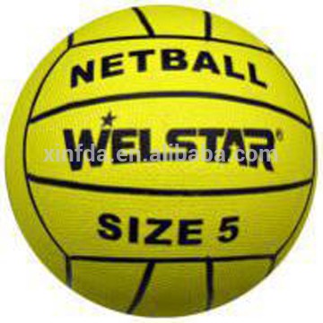 High quality top selling sporting ball rubber bouncy netball ball