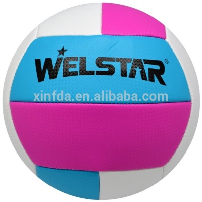 Wholesales 12 Panels Special Soft PVC Colorful Custom Design Volleyball