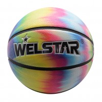 High quality size 7 colorful PU basketball ball