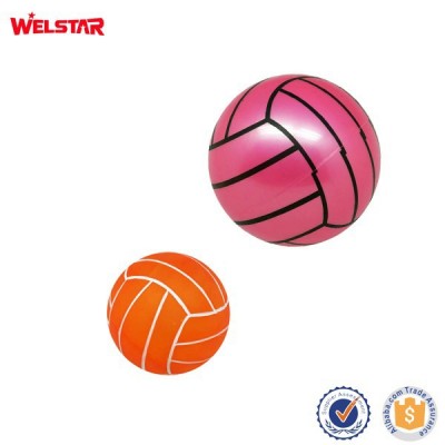 Fun Toy PVC Inflatable Vinyl Volleyball Hand Ball Water Balls For Children